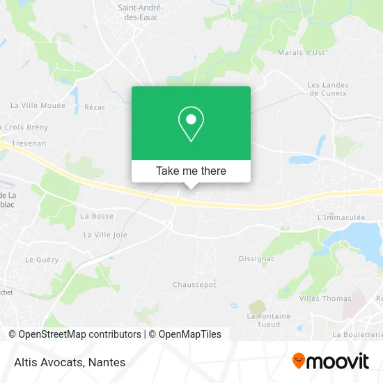 Mapa Altis Avocats