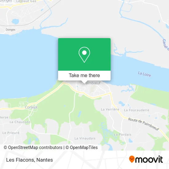 Les Flacons map