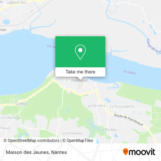 Maison des Jeunes map