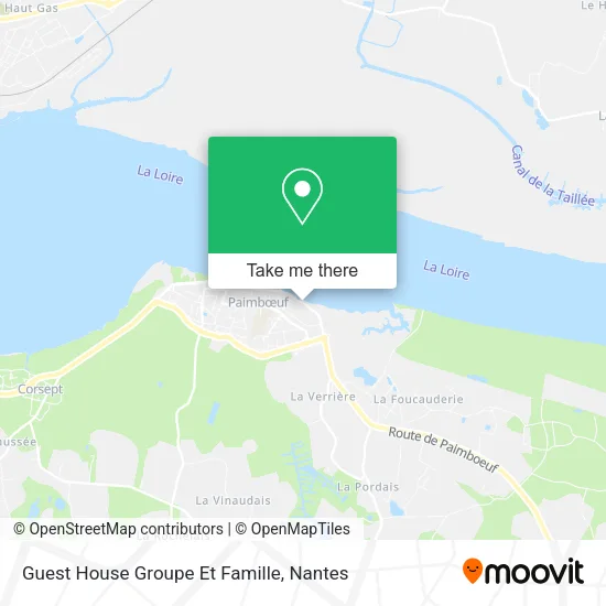 Mapa Guest House Groupe Et Famille