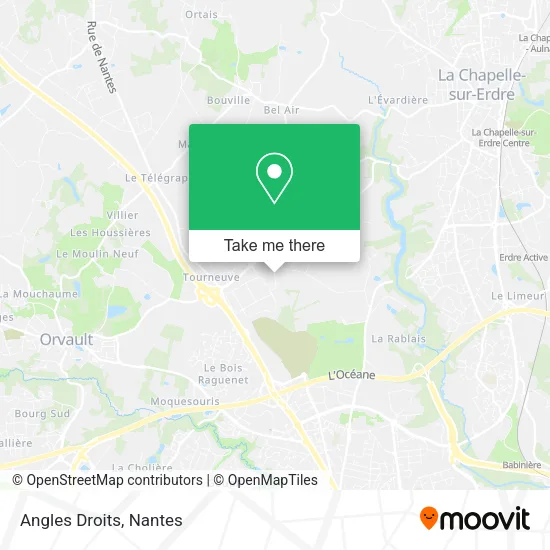 Mapa Angles Droits