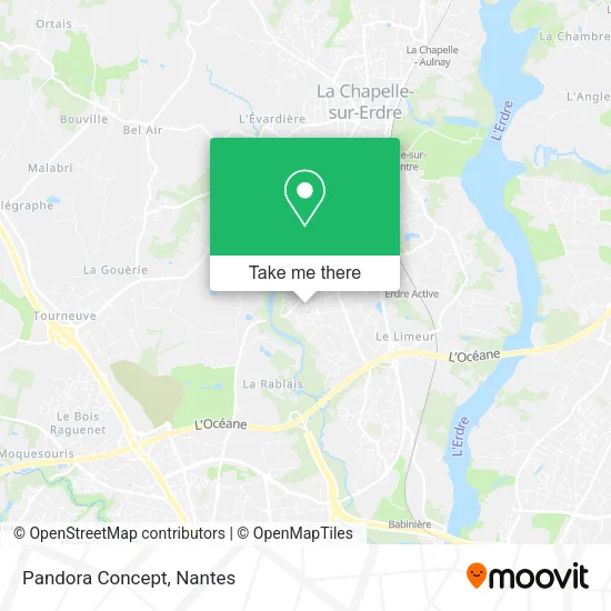 Pandora Concept map