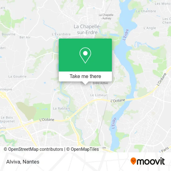 Mapa Alviva