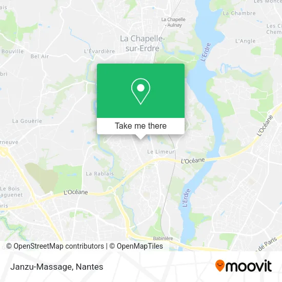 Janzu-Massage map