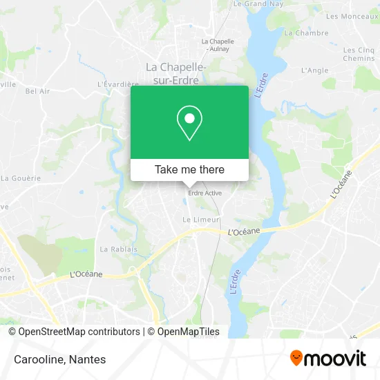 Carooline map