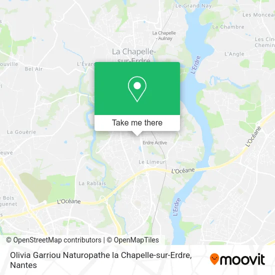 Olivia Garriou Naturopathe la Chapelle-sur-Erdre map