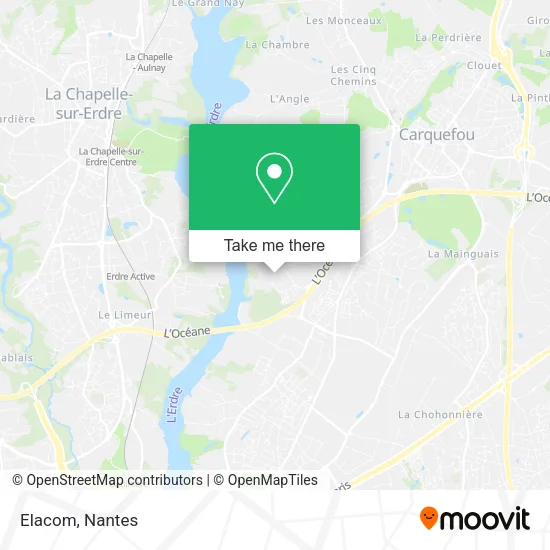 Mapa Elacom