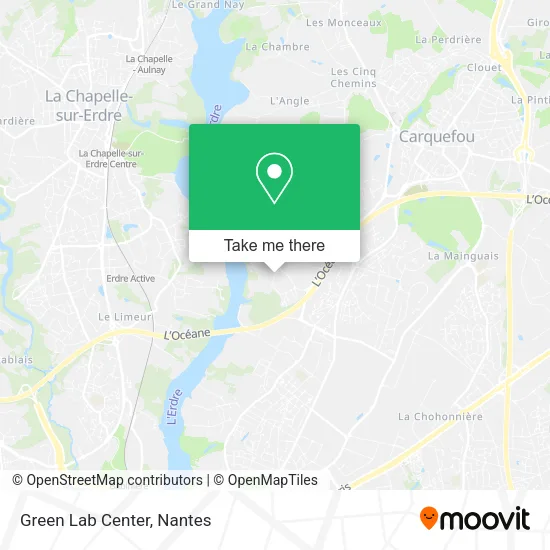 Green Lab Center map