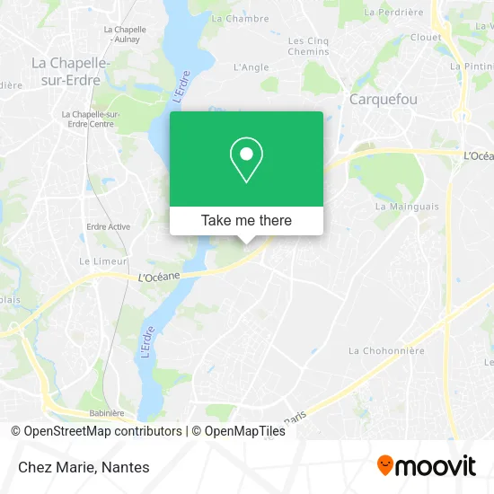 Chez Marie map