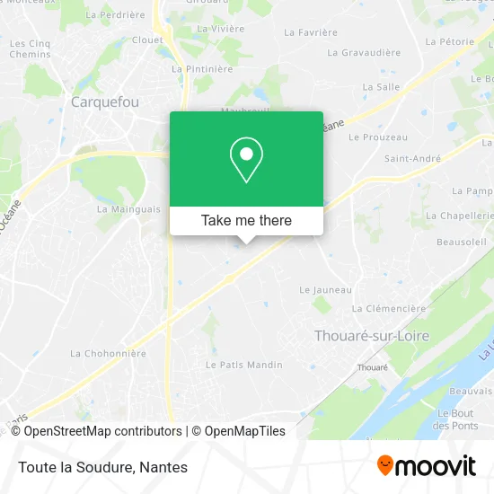 Toute la Soudure map