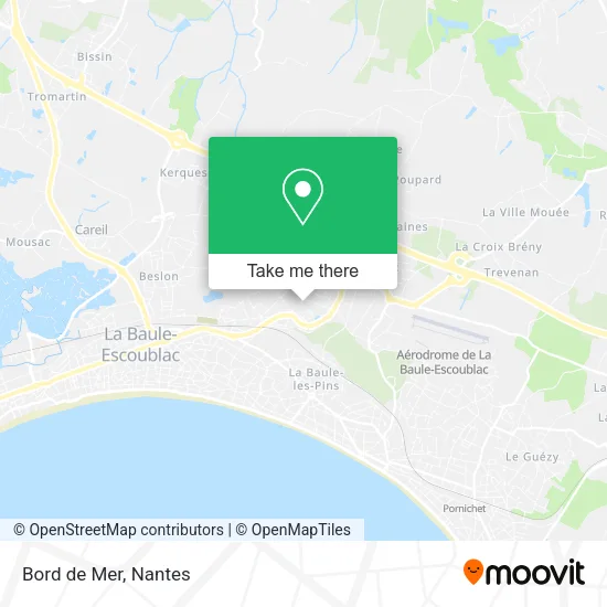Mapa Bord de Mer