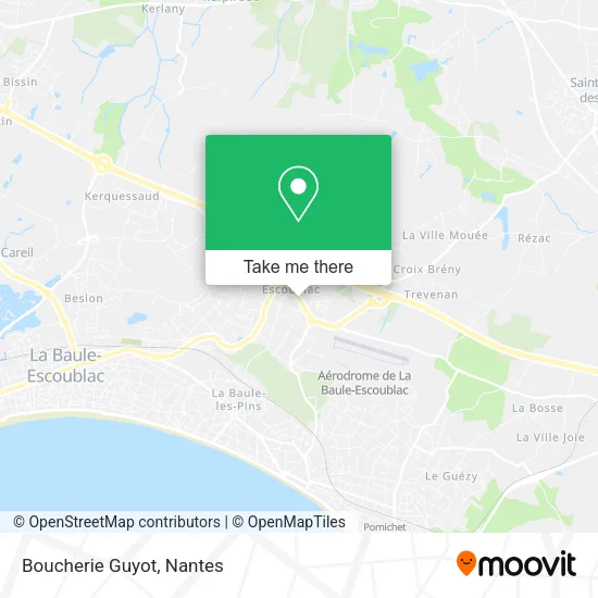 Mapa Boucherie Guyot