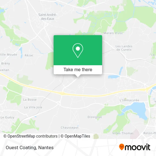 Ouest Coating map