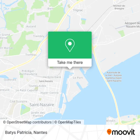 Mapa Batys Patricia