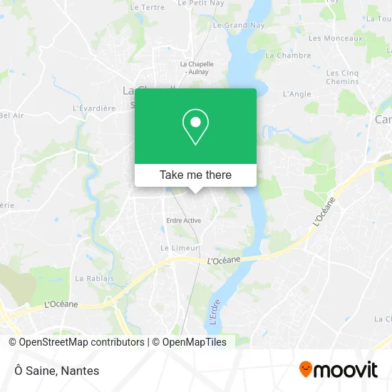 Ô Saine map