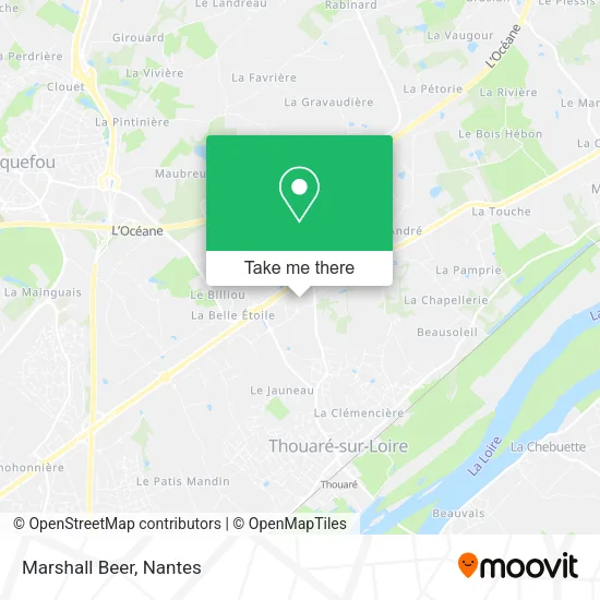 Marshall Beer map