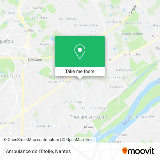 Mapa Ambulance de l'Étoile