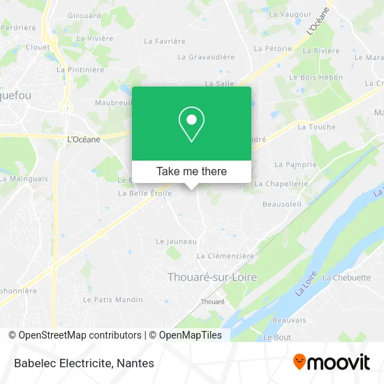 Mapa Babelec Electricite