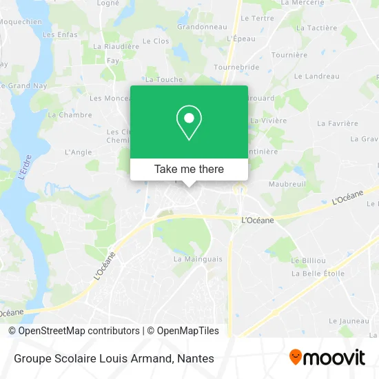 Mapa Groupe Scolaire Louis Armand