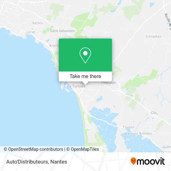 Mapa Auto'Distributeurs