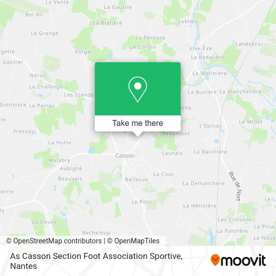 Mapa As Casson Section Foot Association Sportive