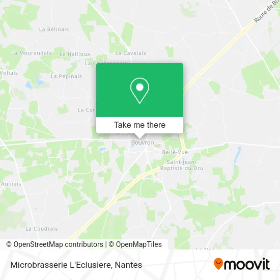 Microbrasserie L'Eclusiere map
