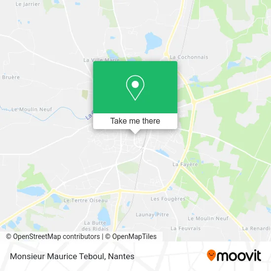Monsieur Maurice Teboul map
