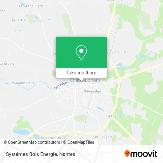 Systémes Bois Énergie map