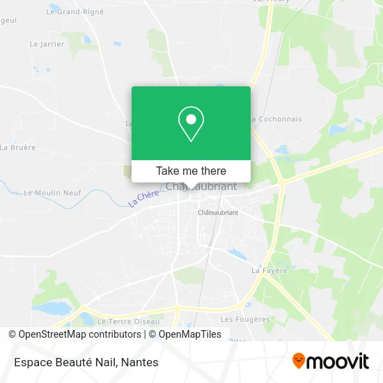 Mapa Espace Beauté Nail
