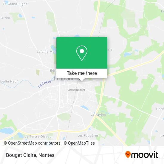 Bouget Claire map
