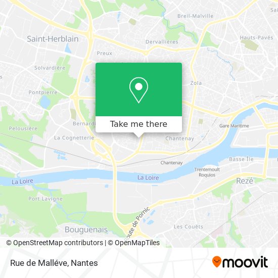 Rue de Malléve map