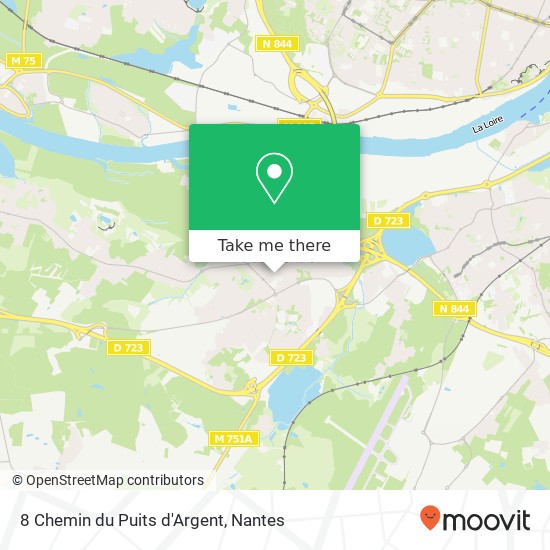 8 Chemin du Puits d'Argent map