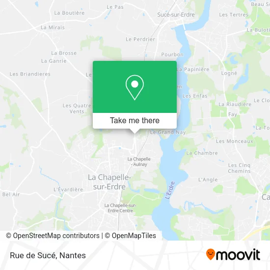 Mapa Rue de Sucé