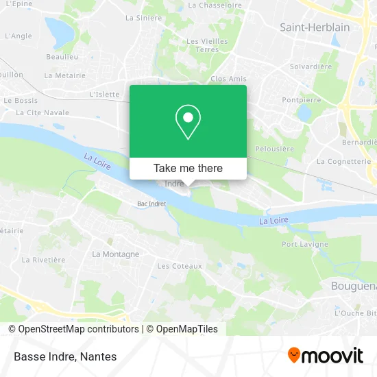 Mapa Basse Indre