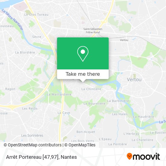 Arrêt Portereau [47,97] map