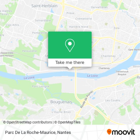 Parc De La Roche-Maurice map