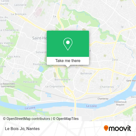 Le Bois Jo map