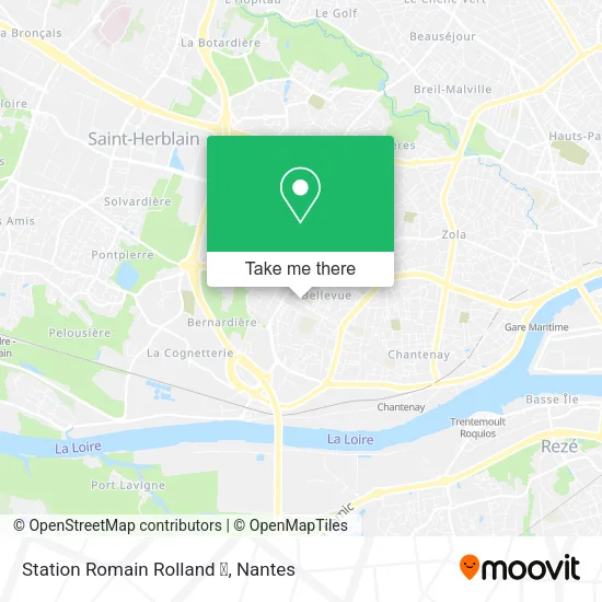 Station Romain Rolland ➊ map
