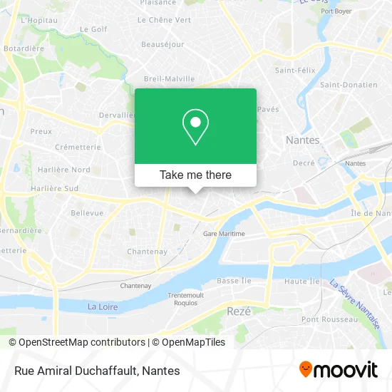 Rue Amiral Duchaffault map