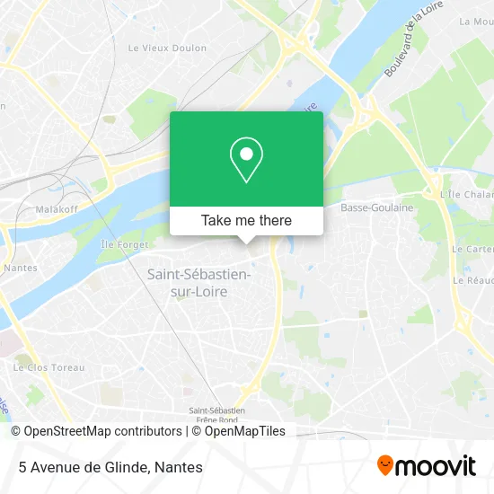 Mapa 5 Avenue de Glinde