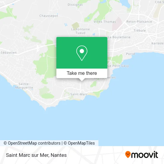 Saint Marc sur Mer map