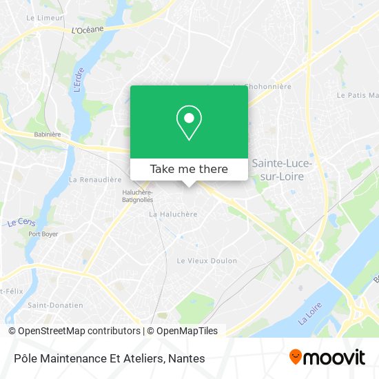 Pôle Maintenance Et Ateliers map