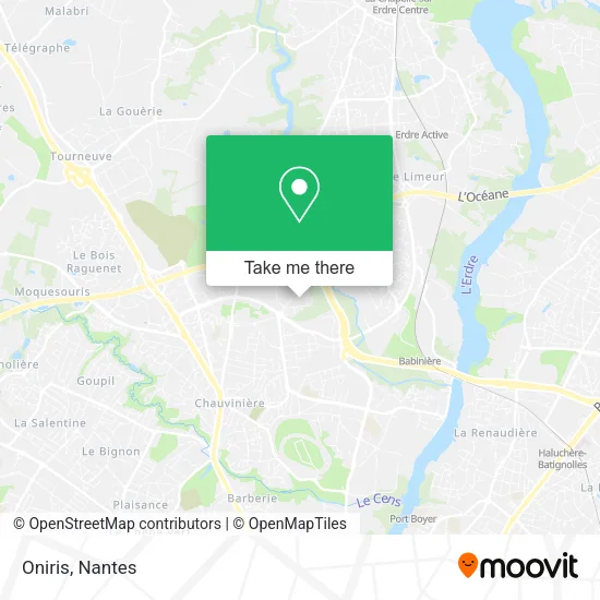 Oniris map