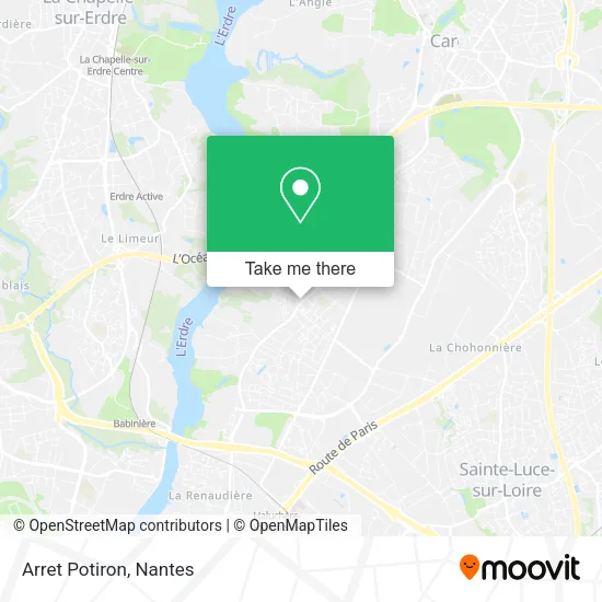 Mapa Arret Potiron