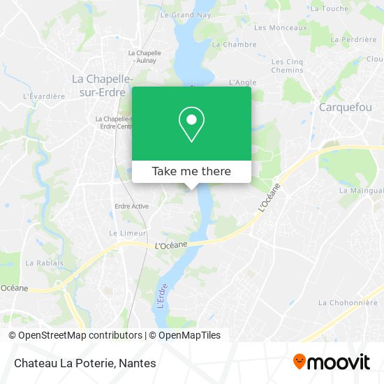 Chateau La Poterie map