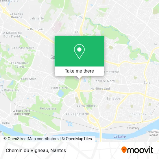 Chemin du Vigneau map