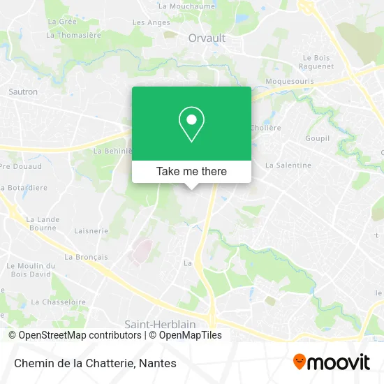 Chemin de la Chatterie map