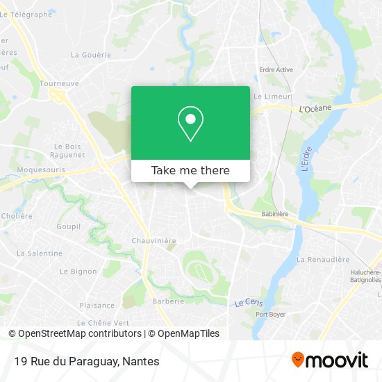 19 Rue du Paraguay map