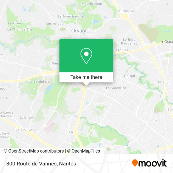 Mapa 300 Route de Vannes