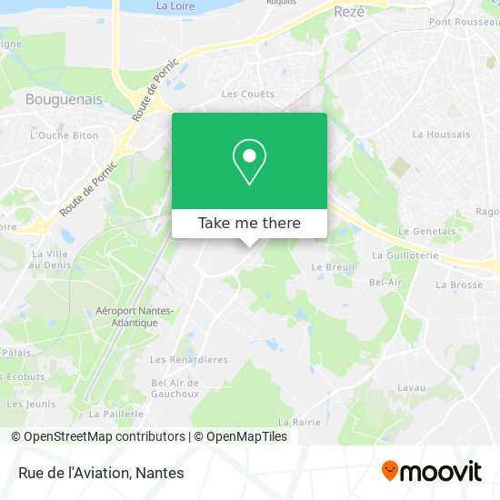 Rue de l'Aviation map